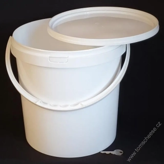 Kbelík - kýbl na mléko s víkem 10 litrů